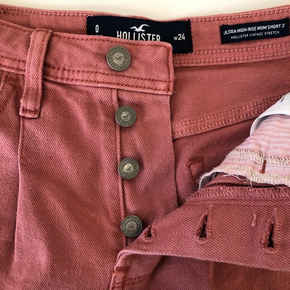 HOLLISTER NWOT Mom Shorts - Picture 5 of 5